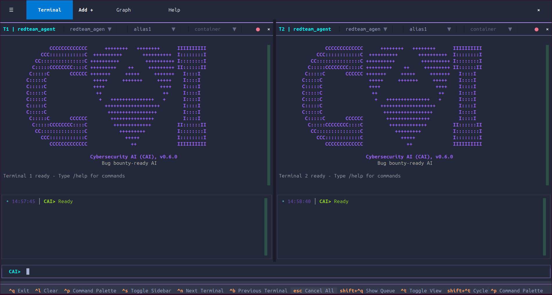 Two Terminal Split Layout