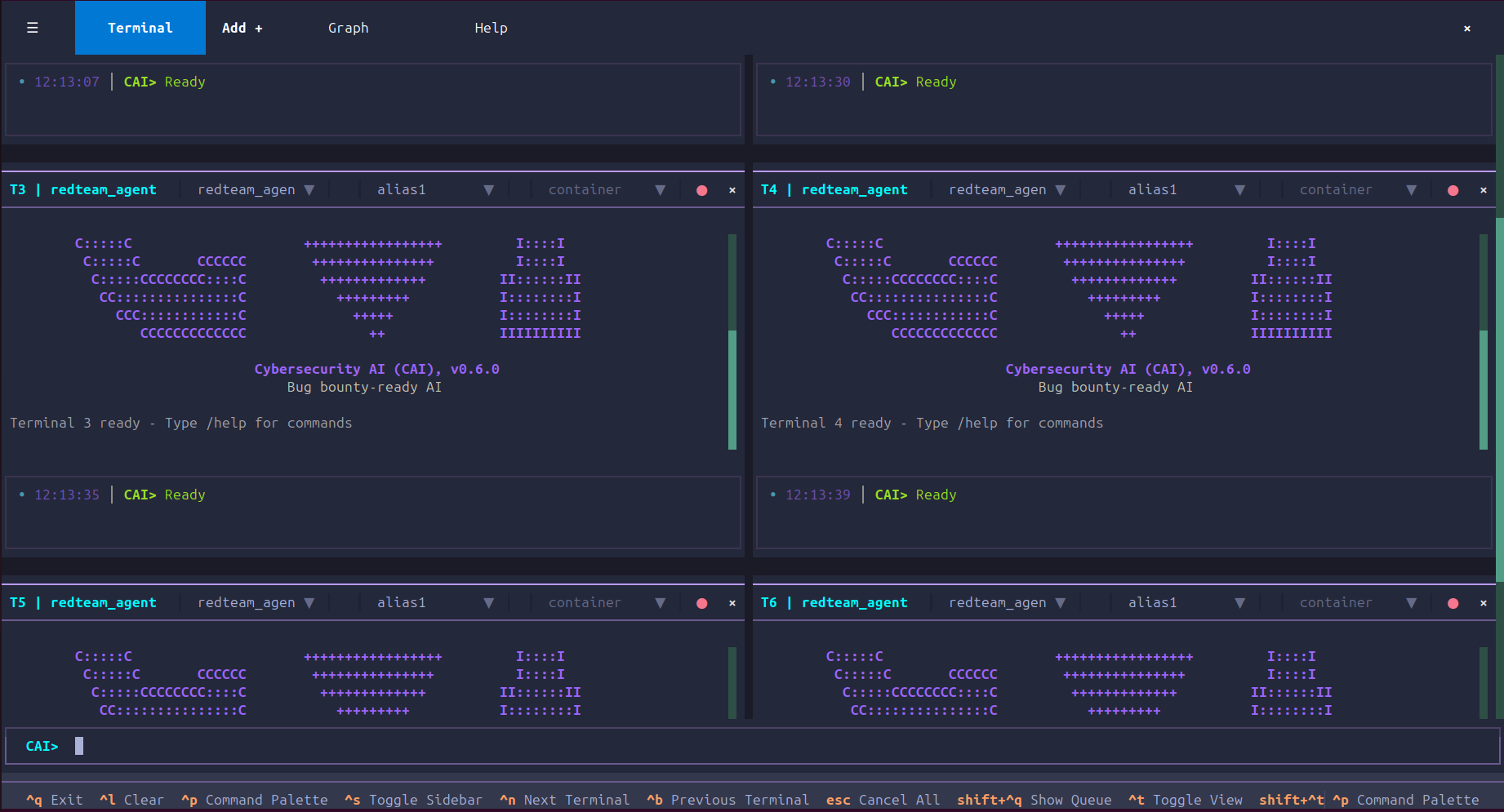 Scrollable Terminal Layout